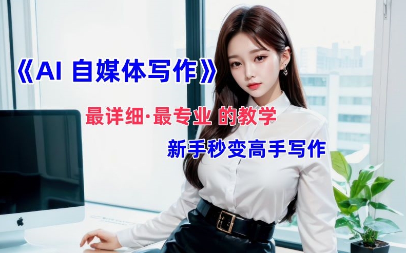 AI自媒体文章创作全网最详细教程，新手秒变写作高手，多方位发展-众创项目基地