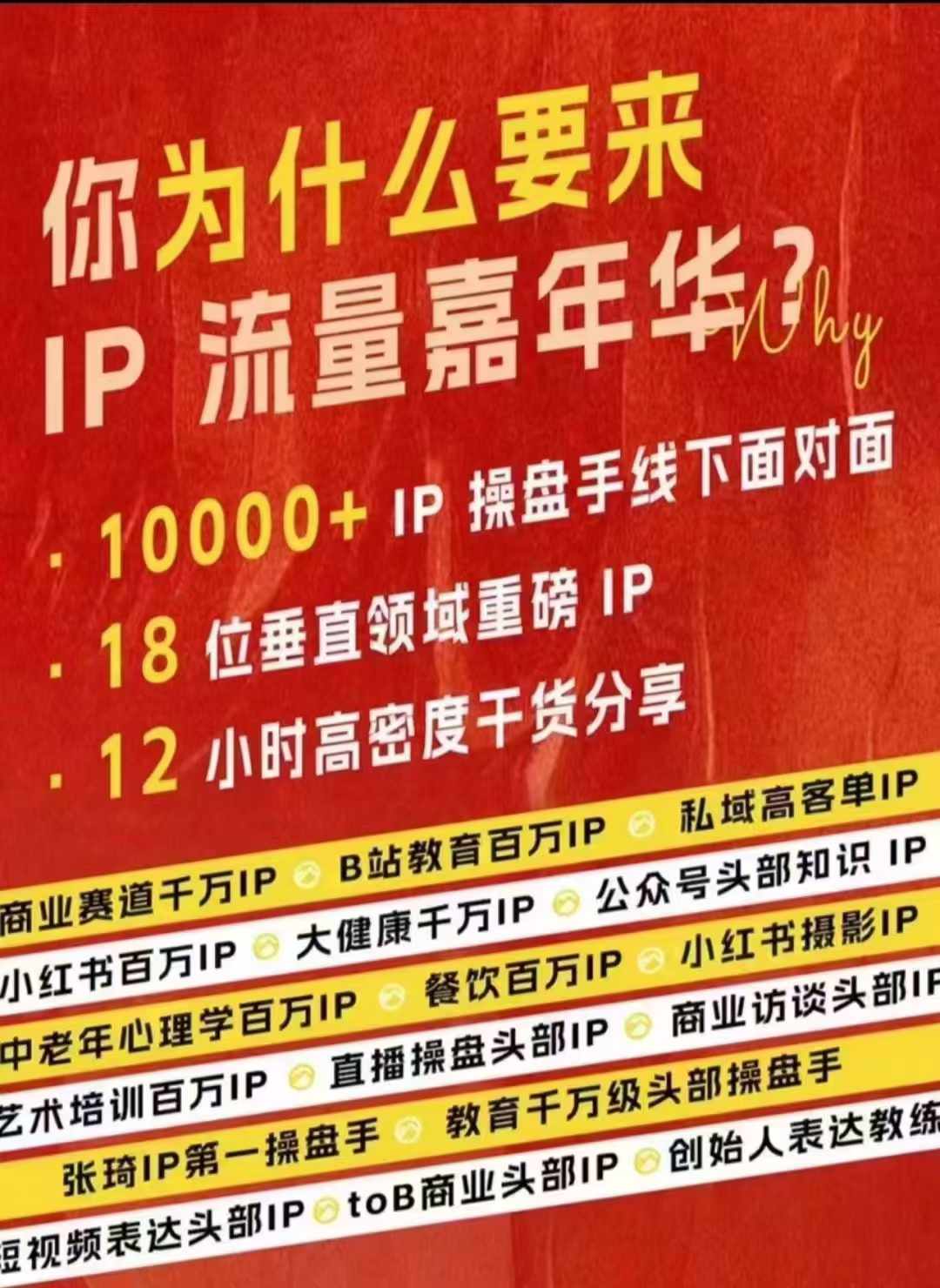群响IP流量嘉年华，​现场视频+IP江湖2024典藏版PPT-众创项目基地