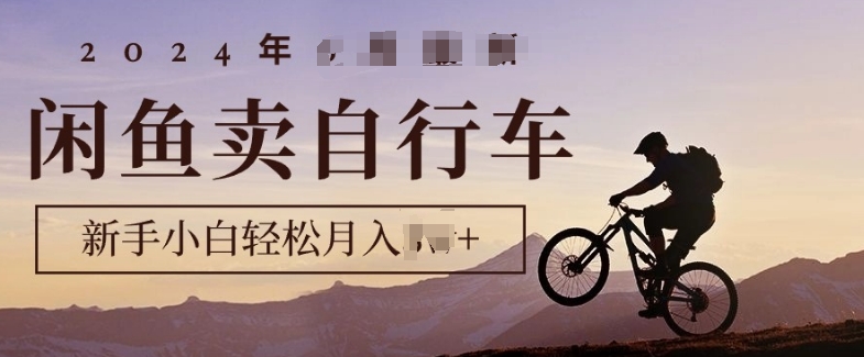 骑行圈的秘密之我在闲鱼卖自行车，项目门槛低，0成本就可以操作-众创项目基地