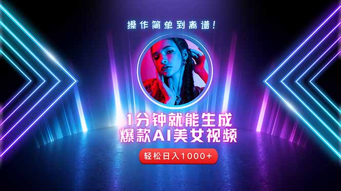 （14702期）2025年最强副业：用AI做短视频，从零开始打造爆款账号！-众创项目基地