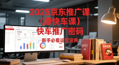 2025京东推广课（原快车课）解锁京东快车推广密码，新手必看运营宝典-众创项目基地