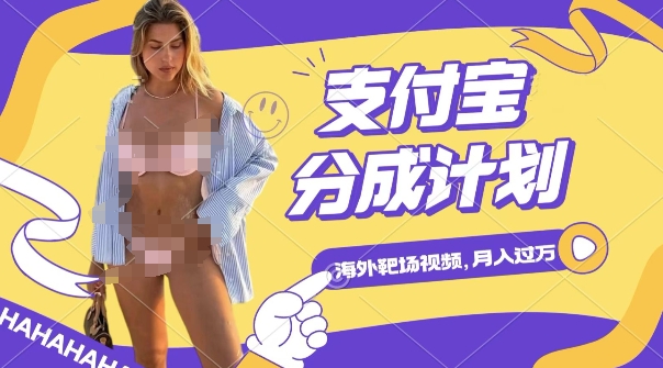 利用海外靶场射击视频，挣支付宝分成收益，轻松月入过W【揭秘】-众创项目基地